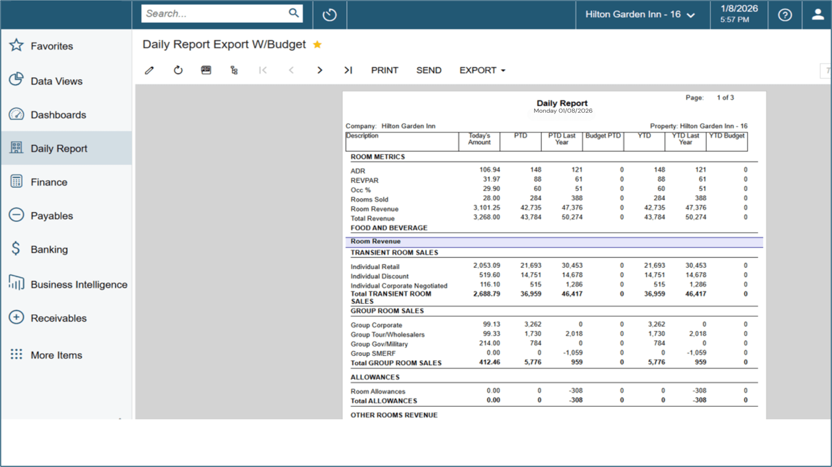 Daily Reporting Daily Reporting