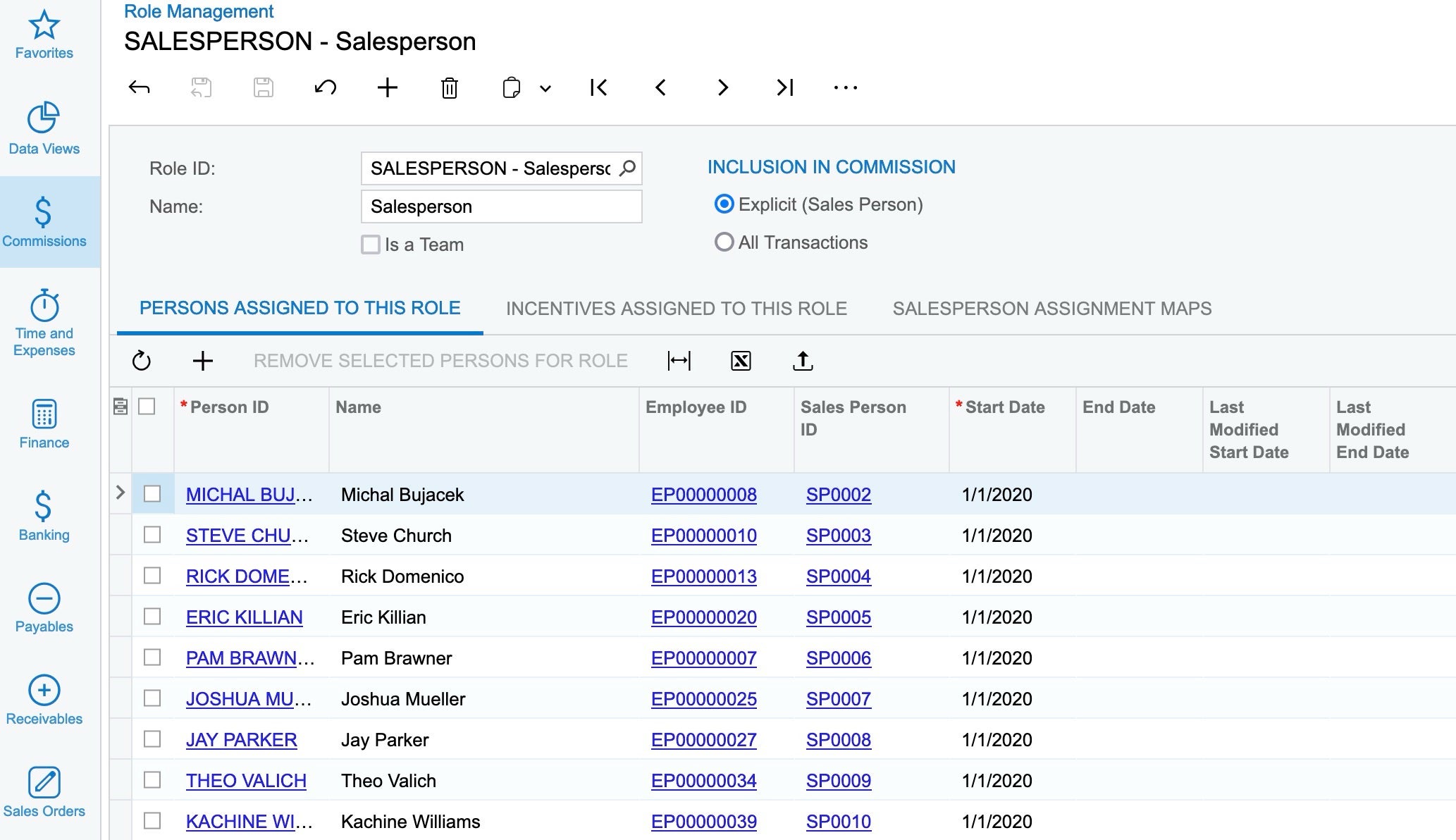 Roles Management