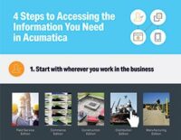 4 étapes pour accéder aux informations dont vous avez besoin dans Acumatica