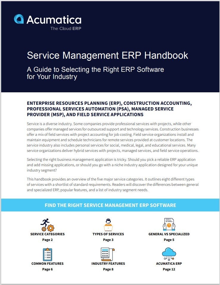 Better Service Management ERP Software