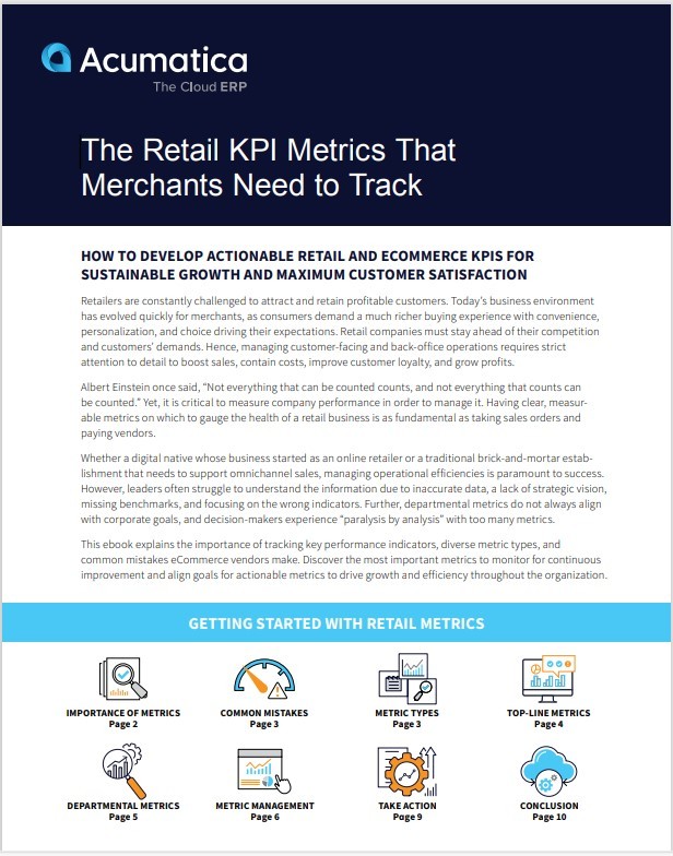 Develop Retail KPIs For Sustainable Growth and Maximum Customer Satisfaction