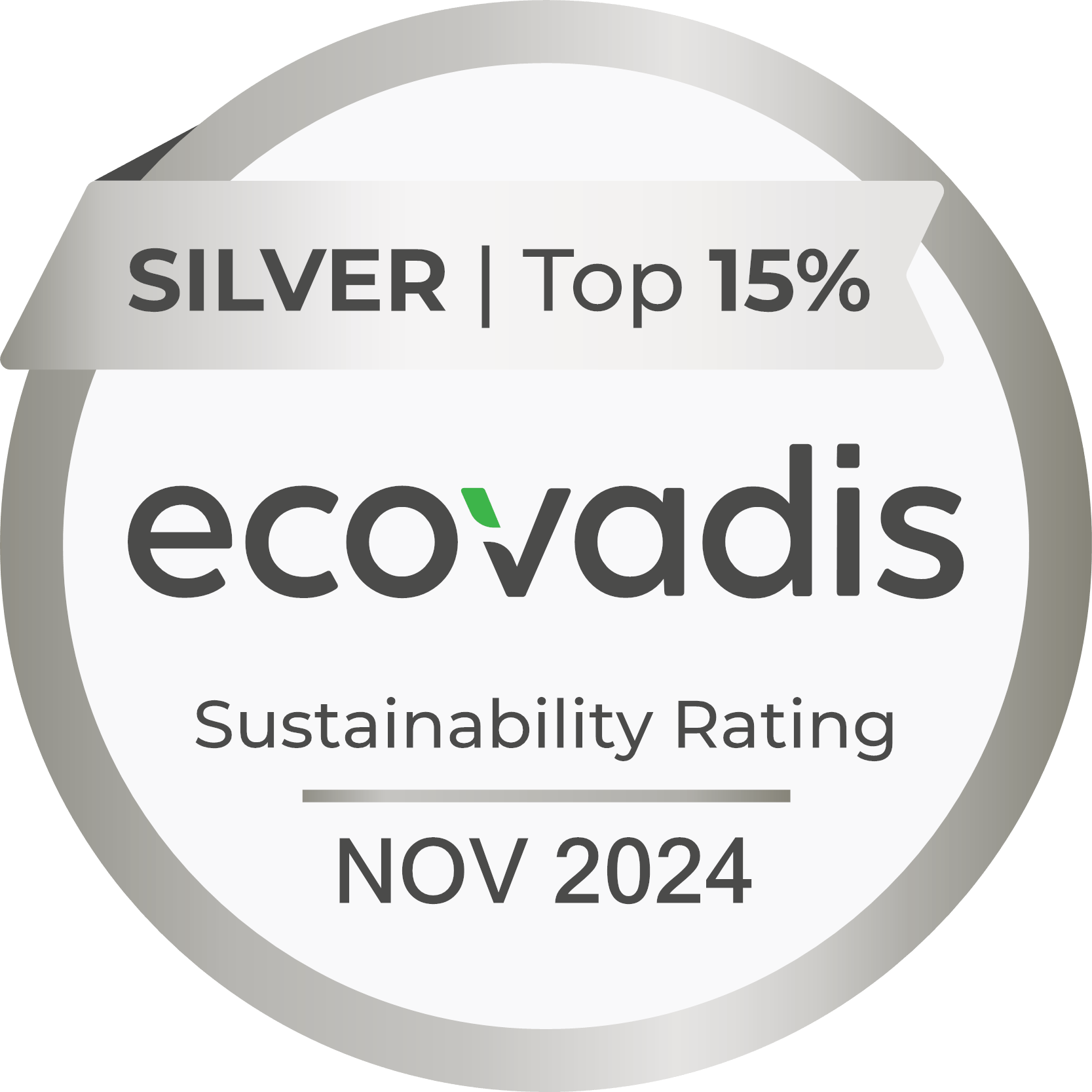 EcoVadis Sustainability Award