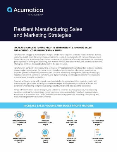 Need Manufacturing Sales and Marketing Strategies for Today’s Volatile Market? You’re in the Right Place.