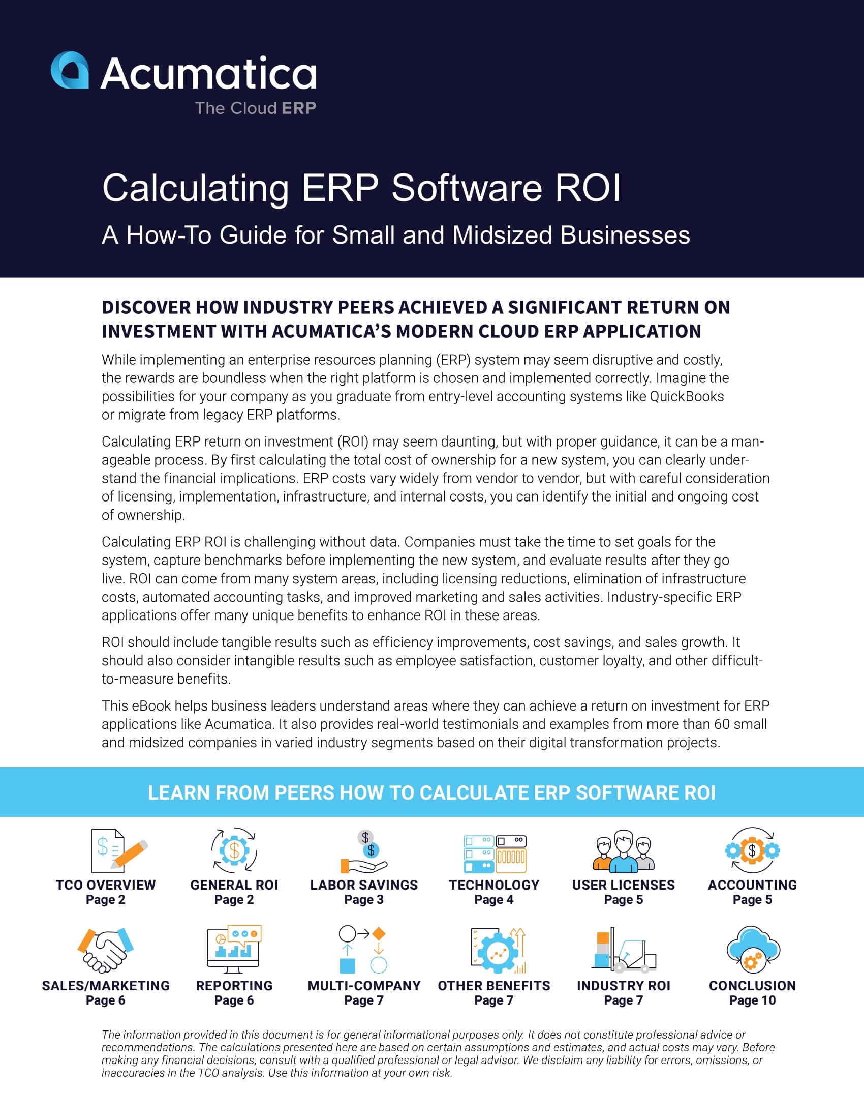 How to Calculate ERP Software Return on Investment (ROI)