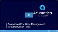 CRM Case Management for Contruction Firms