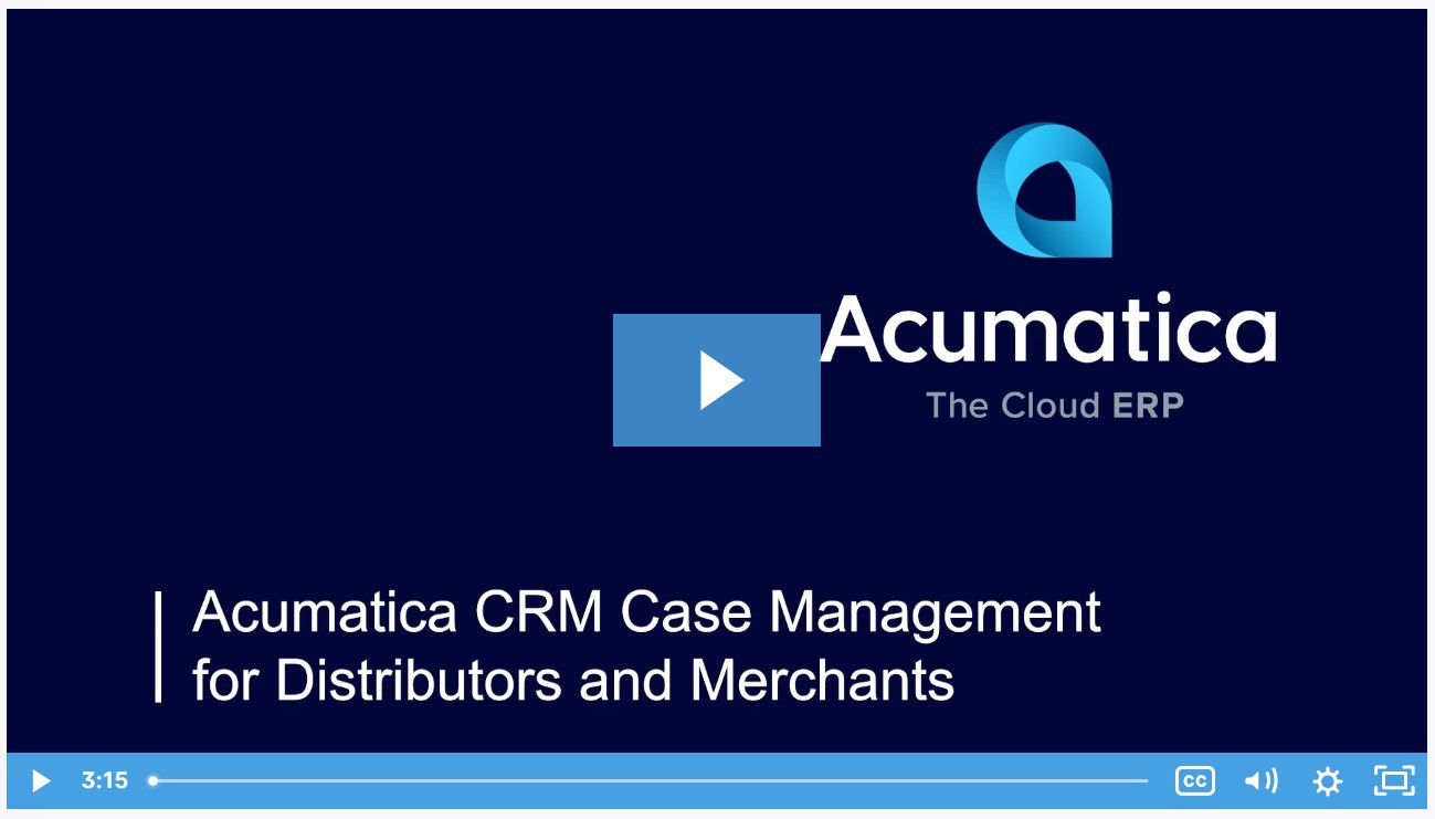 CRM Case Management for Distributors & Merchants