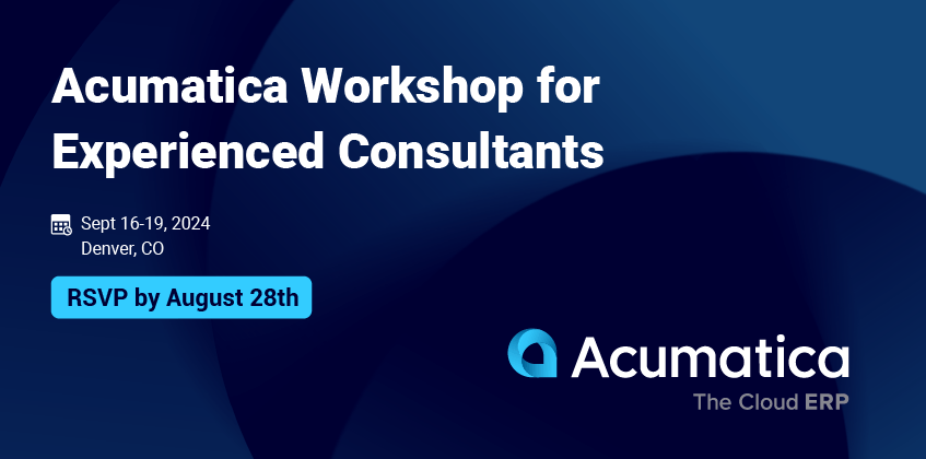 Building the Acumatica Master Implementers Program: Learnings from Our First Workshop Series