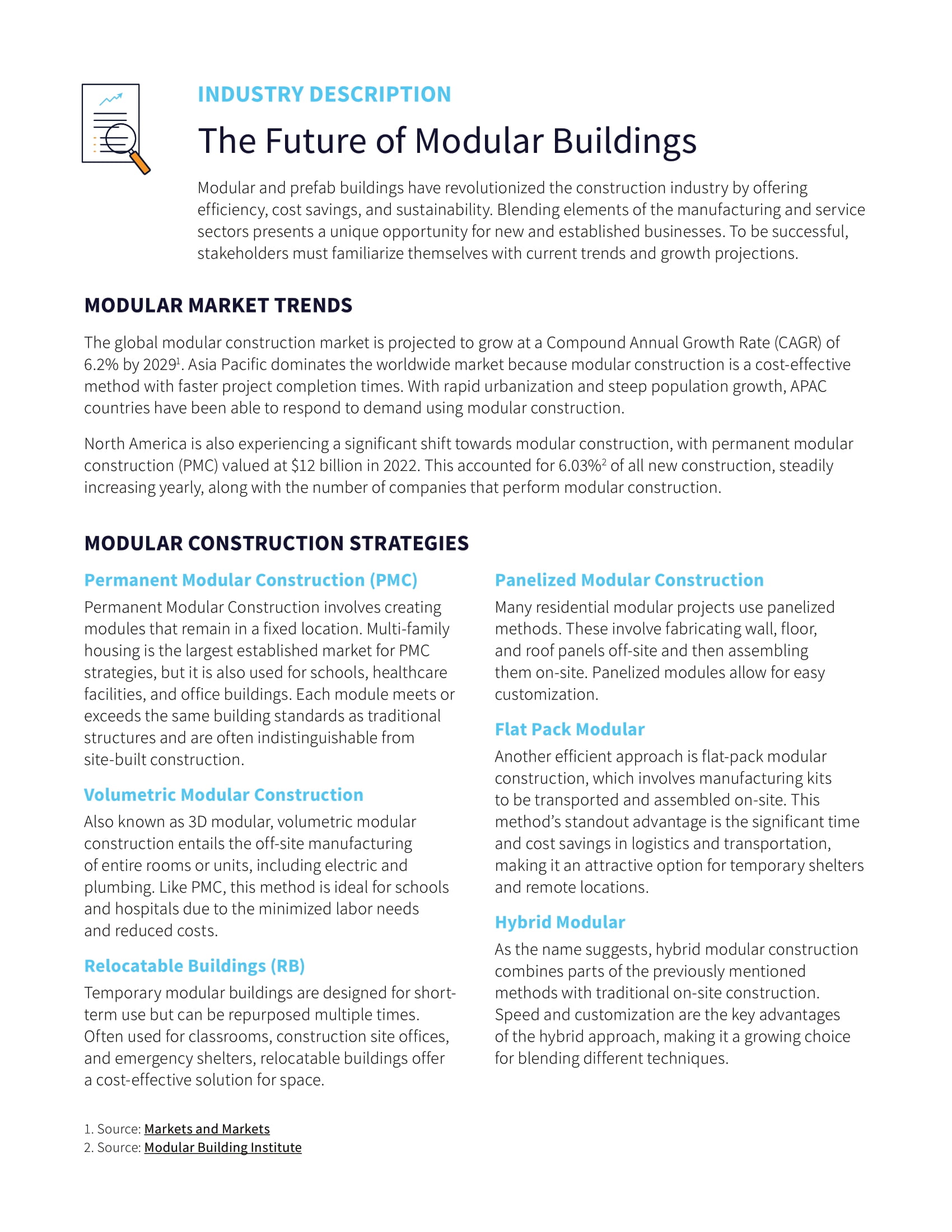 Révolutionner votre construction : L’avenir de la construction modulaire, page 1