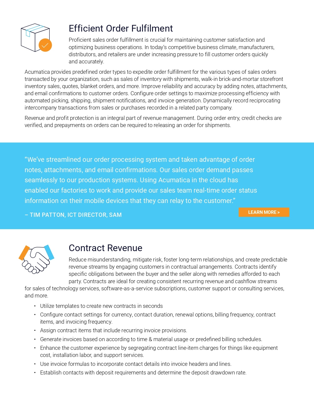 Automate Invoicing and Grow Revenue with Acumatica Cloud ERP, page 1