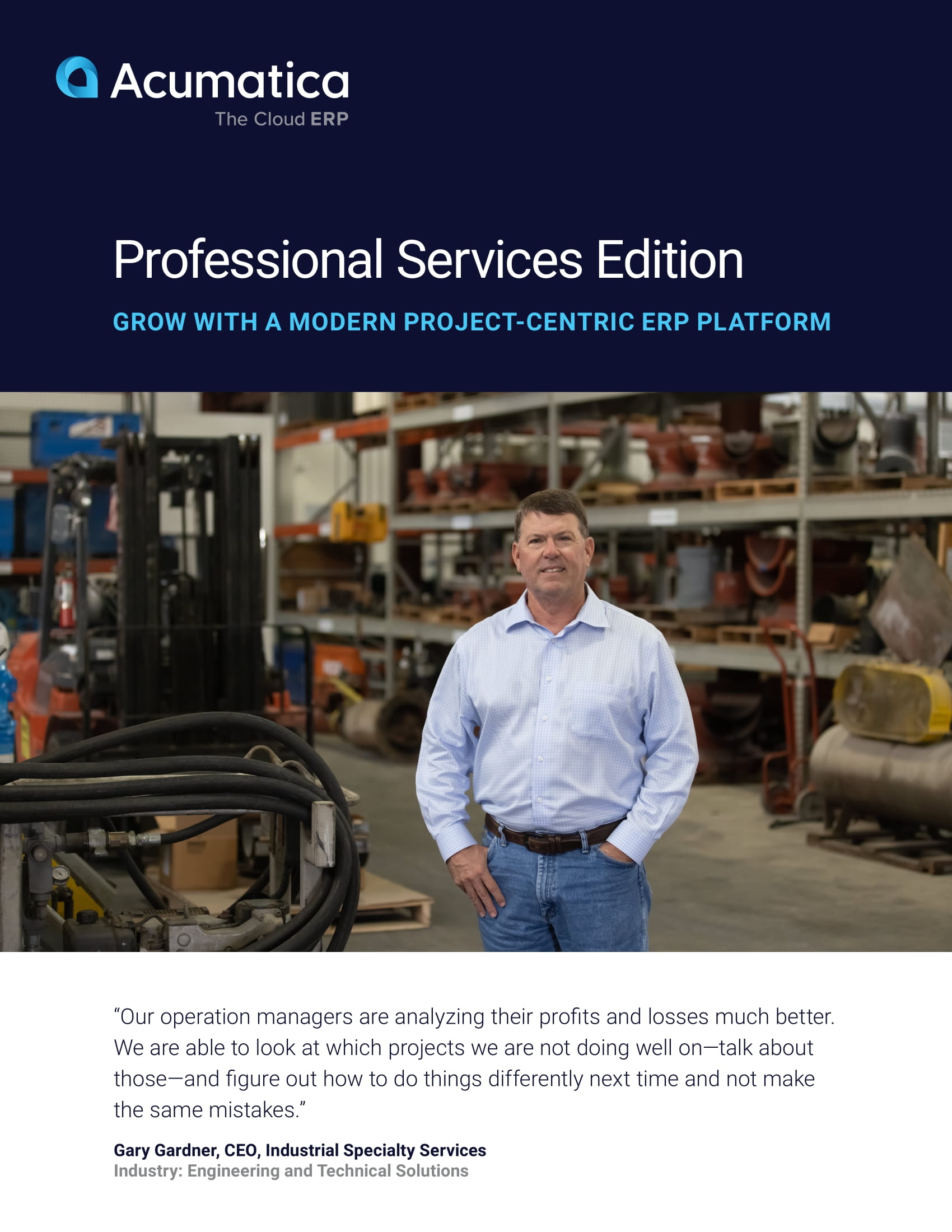 Transform Your Project Delivery with Acumatica Professional Services Edition