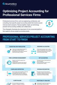 Project Accounting for Professional Services