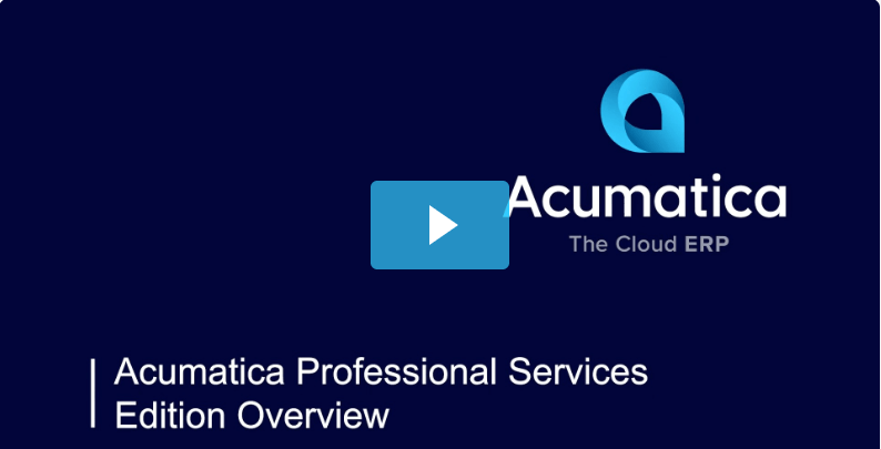 Professional Services Edition - Overview