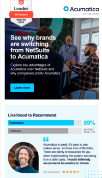 Why brands are switching from NetSuite to Acumatica