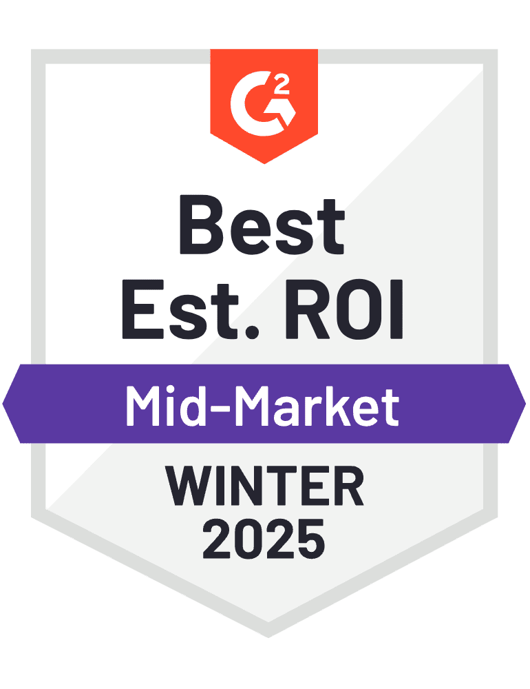 Best Estimated ROI Mid-Market