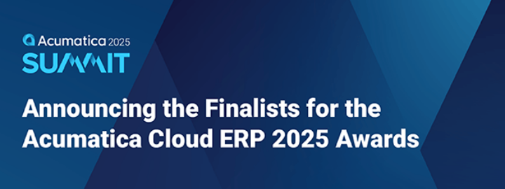 Announcing the Finalists for the Acumatica Cloud ERP 2025 Awards