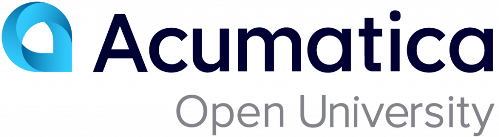 Acumatica Cloud ERP - Open University