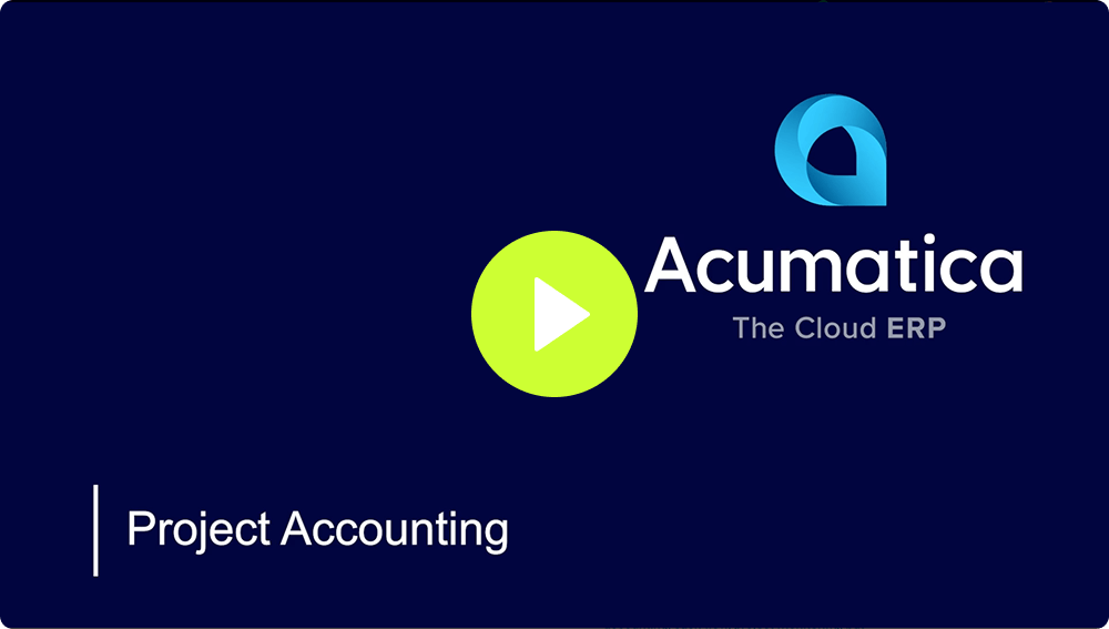 Watch Project Accounting Video