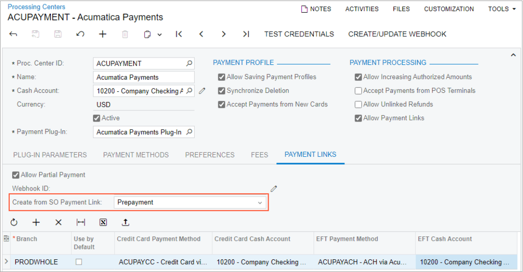 Accounting-CRM-Increase-Prepayments