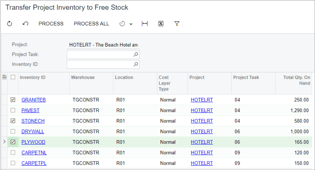 Construction-Project-Inventory-Transfer